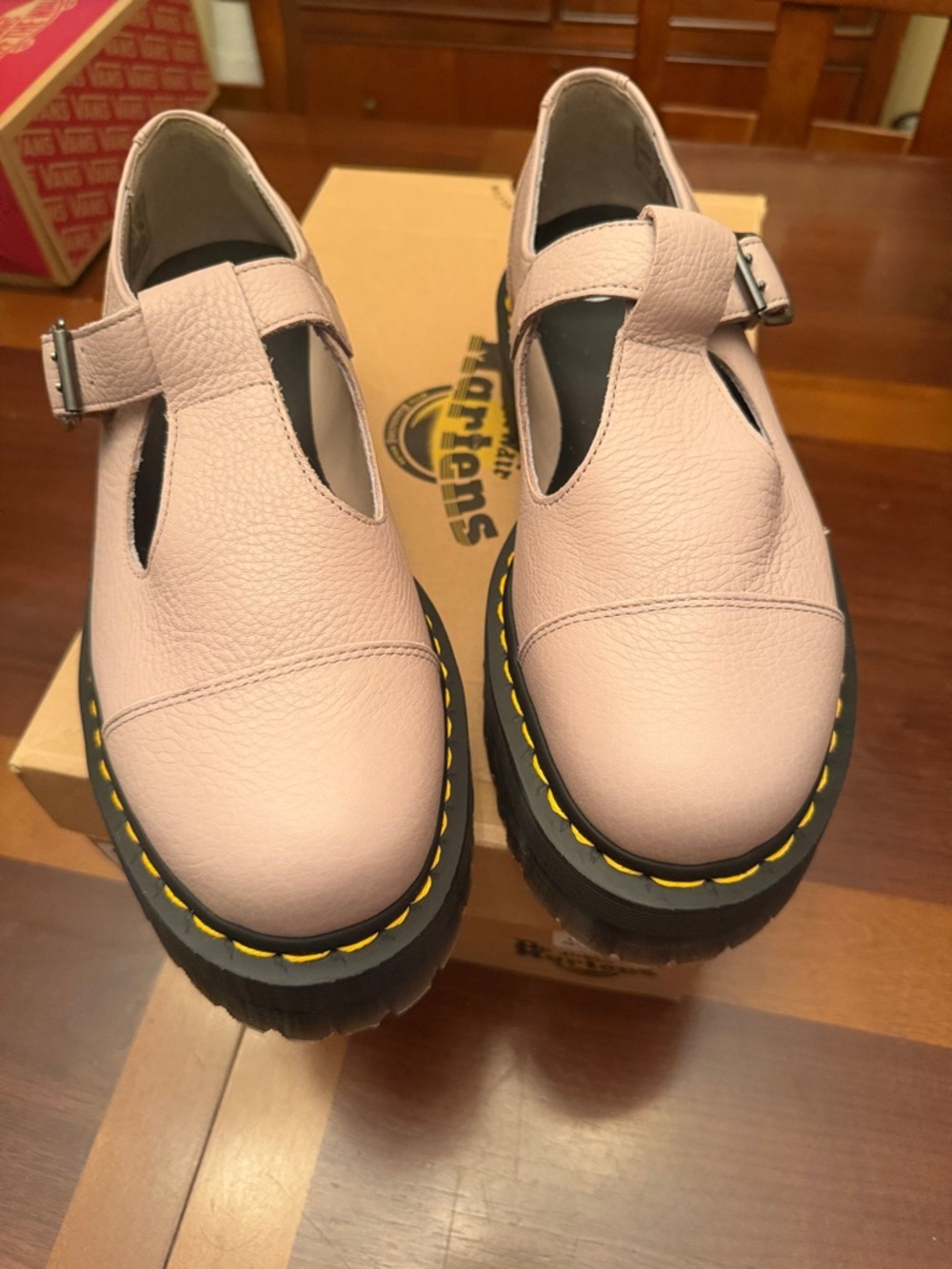 Dr. Martens Bethan Vintage Taupe Shoes
